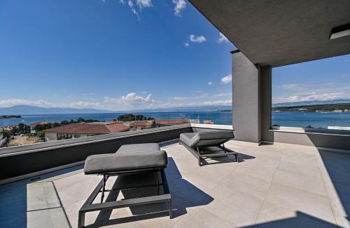 Zidarici Apartment | Luxury Penthouse Mia with panoramic sea view