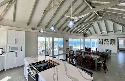 Ditleff Point Villa | Luxury Pool Villa -260 Degree Dual Bay Views and Walking Distance to Beach Below