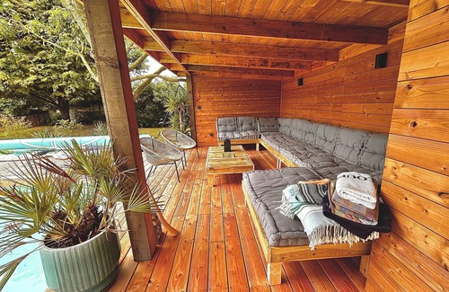 Cizay-la-Madeleine Villa | Luxury residence with swimming pool, air conditioning, fully renovated, old stone charm