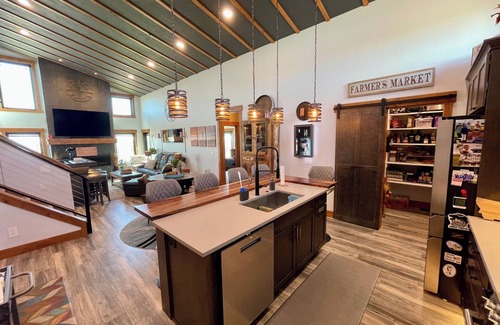 Teton County House | Luxury Resort living in tranquil Country setting.