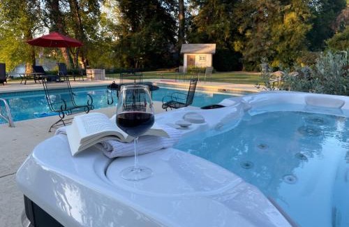 Cascade Villa | Luxury Riverside Estate - 3BR Home or 1BR Cottage or BOTH - Sleeps 14 - Swim, fish, relax, refresh