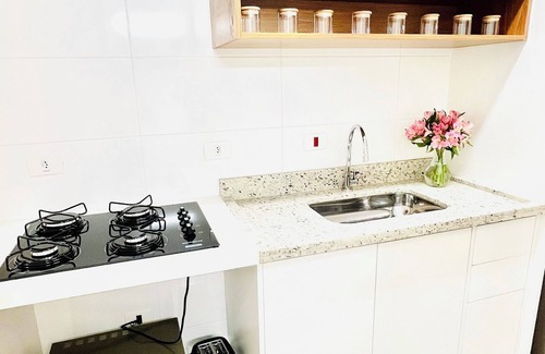 Santo Amaro Apartment | Luxury Studio 200m from Alto da Boa Vista Subway in the South Zone of São Paulo