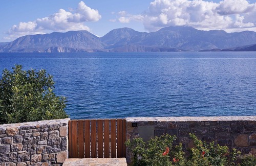 Ammoudara Villa | Luxury Seafront Crete Villa | Villa Gigi | 6 Bedrooms | Private Heated Pool |.