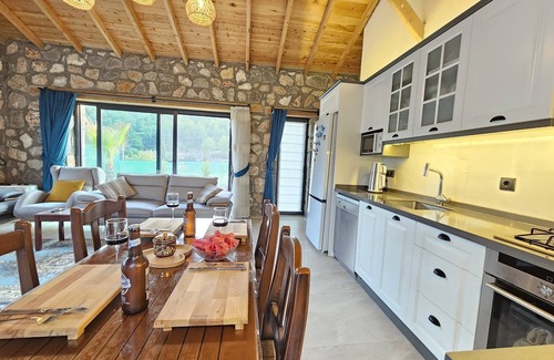 Fethiye House | Luxury Stone House with Heated indoor Pool Sauna and Turkish Bath in Fethiye