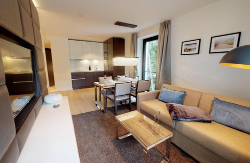 Timmendorfer Strand Apartment | Luxury vacation apartment 2.08 with balcony & sauna in Timmendorfer Strand - close to the beach