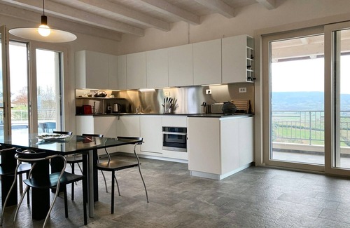Campagnatico Villa | Luxury villa, swimming pool, shaded terraces, panoramic view, sauna fitness room