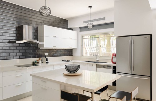Netanya Villa | Luxury Villa, Terrace with SEA VIEW in the center