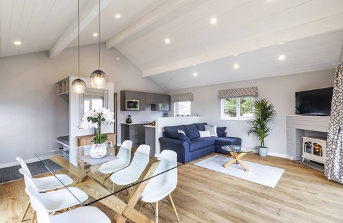 Carleton Apartment | Luxury Woodside Lodge 1 with hot tubs