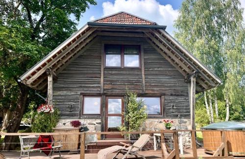 Jaunzemi House | Mājiņa ar pirti ,lauku apvidū.