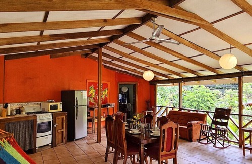 Cocles House | M1 Margarita Garden House pool, AC