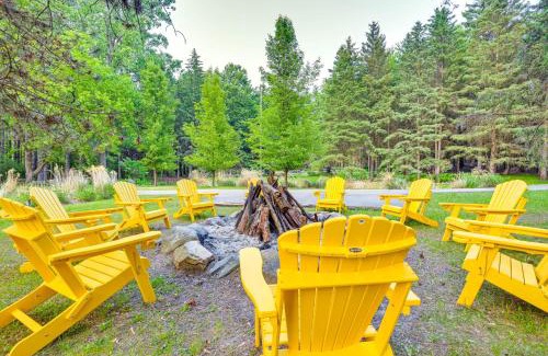 Drayton Plains House | Magical Metamora Cottage with Fire Pit, Pond, Deck!
