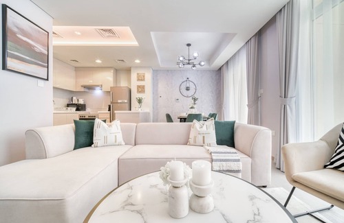 Dubai Ski Chalet | Magnificent 3BR Townhouse at DAMAC Hills 2 Aquilegia by Deluxe Holiday Homes