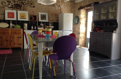 Brengues House | Magnificent barn, 8 people 4 bedrooms, private heated pool, countryside
