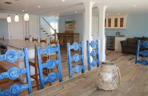 Mantoloking House | Magnificent Beach House just steps from Private Beach w Private Pool Oasis….