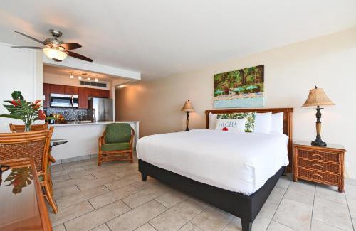 Honokowai Apartment | Mahana 602 · MA 602 Kaanapali OceanFront Studio Ocean View Pool