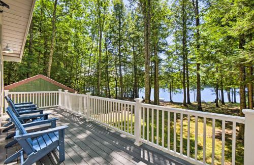 Lake Arrowhead House | Maine Fall Foliage Lakefront Home in Limerick!
