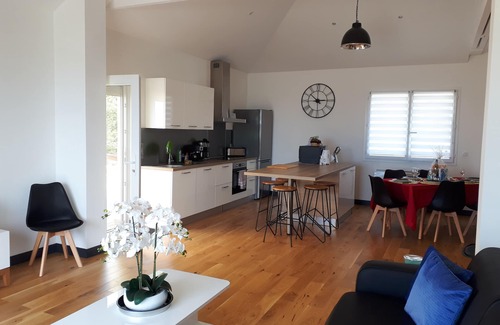 Saint-Michel-Chef-Chef House | Maison Duplex 90 m² Avec sa Grande Terrasse Face mer/2 Chambres/6 Couchages