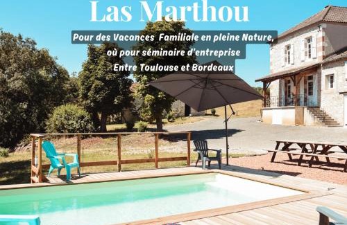 Plieux House | Maison de campagne, bord de lac, piscine, billard 11 per