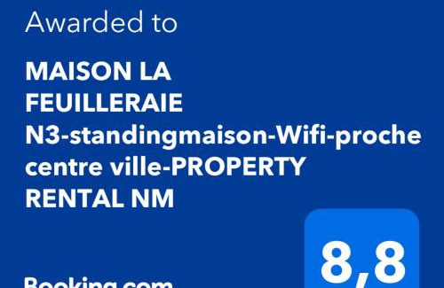 Fontenay-le-Comte House | MAISON LA FEUILLERAIE N3-standingmaison-Wifi-proche centre ville-PROPERTY RENTAL NM