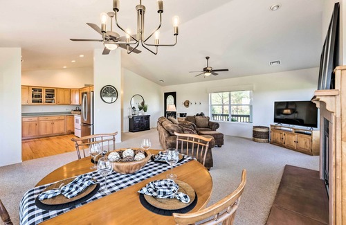 Timberland Acres House | Majestic Views & Wraparound Deck: Show Low Haven