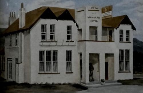 Manakau Hotel | Manakau House The Old Manakau Hotel 1920