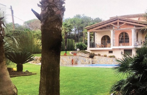 Palau Villa | Mansion with garden, indoor heated pool and outdoor pool.