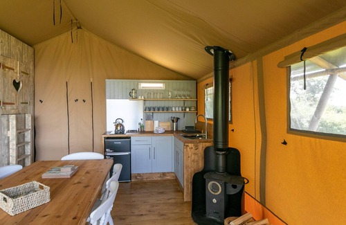 Tiverton Cabin | Maple, Birch and Oak Safari Tent, three family friendly tent in Devon