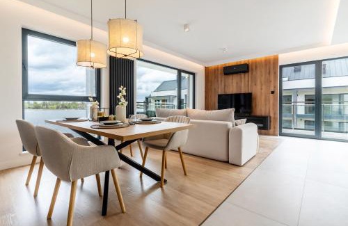 Ostroda Apartment | Marina Ostróda - 80 metrów luksusu z widokiem na jezioro
