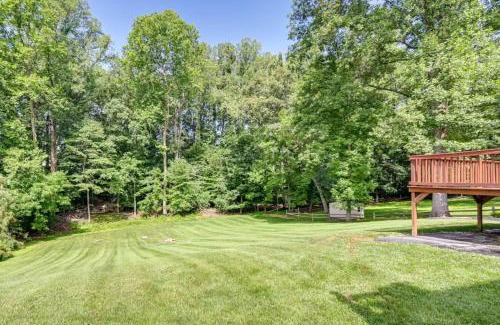Martinsville House | Martinsville Gem - Fireplace, Pets, Near the Park