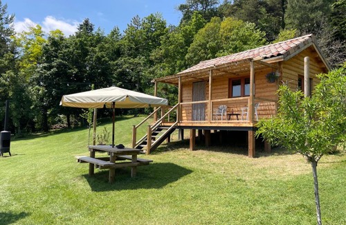 Charmes-sur-l'Herbasse Ski Chalet | Mas des Poutres - Tiny house
