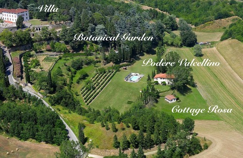 Cicogna Apartment | Matilde, Apt. in Tuscan Villa with Park and Pool