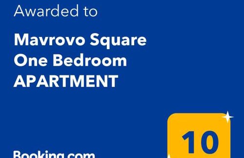 North Macedonia Apartment | Mavrovo Square One Bedroom APARTMENT