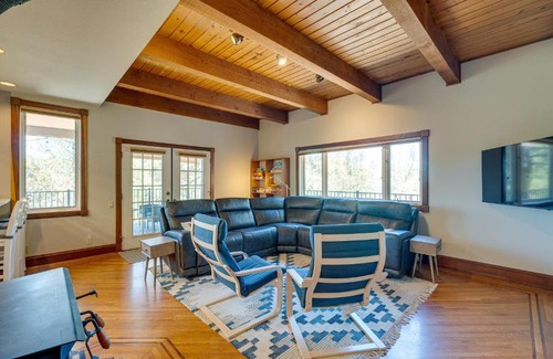 Auburn House | Meadow Vista Mountain Escape with River Views!