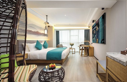 Panyu Hotel | Mehood Lestie International Hotel Nancun Wanbo Metro Station Branch