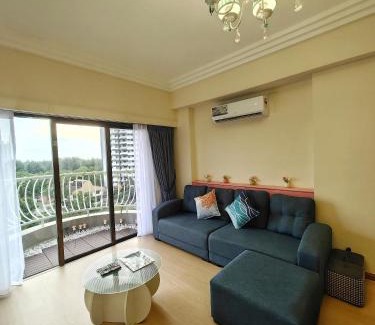 Klebang Kechil Apartment | Melaka GX Homestay Seaview P0601 with Karaokae, TVBox, Snooker