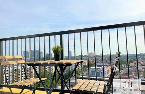 Malacca City Apartment | Melaka {Nova8 Suite} City-View/4Pax/WIFI/tv-box