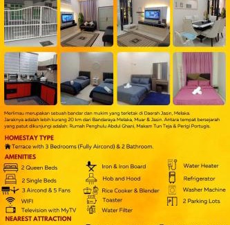 Merlimau House | Melissa Homestay Merlimau