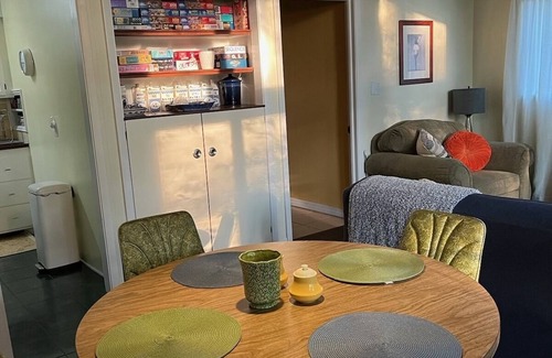 Willoughby Hills House | Mid Century Guest House on Wooded Lot
