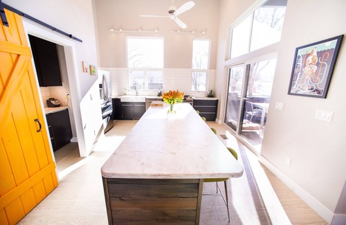 Salida House | Mid-Century Modern In Salida, 4X4 deep soaking Tub, Huge 2nd story Balcony views