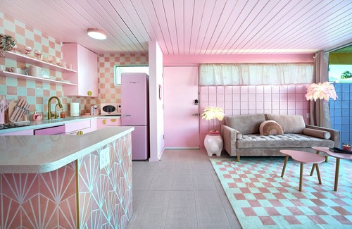 Deepwell Estates House | Mid Century Modern Barbie bungalow in Historic Ocotillo Lodge