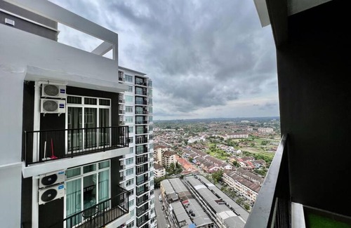 Malacca City Apartment | Middle Town Breezy Stay {Novo8} 4pax-Wifi