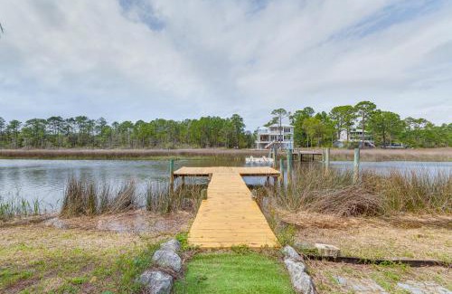Florida Panhandle House | Milton Waterfront Home with Dock and Outdoor Kitchen!