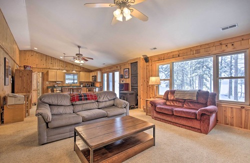 Minocqua Cabin | Minocqua Lakefront Cabin w/Deck