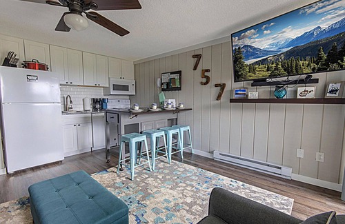 Snowshoe Condo | ML 128: Ballhooter views await you. Charming 1BR next to bike trails!