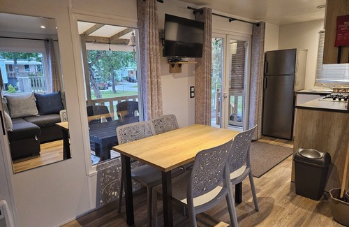 Lege-Cap-Ferret House | Mobil home 4/6 persons camping 4 stars "Les Viviers lège" cap ferret