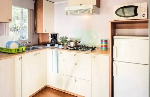 Lit-et-Mixe House | Mobil-home | Classic | 2 Ch. | 4/6 pers. | Raised terrace