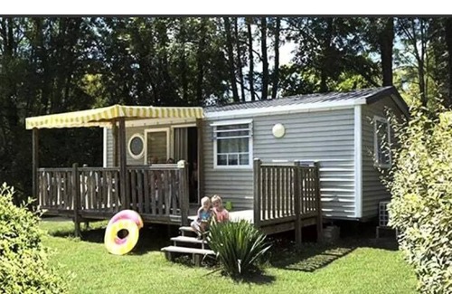 Chateauneuf-de-Galaure House | Mobile home rental in drome in a magnificent 4* campsite