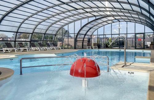 Jullouville-les-Pins House | Mobile-home Grand Confort 4 pers, 2 ch, 2 sdb, plage, piscine, fitness, terrasse - Jullouville - FR-1-361A-57
