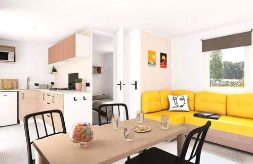 Goudargues House | Mobilheim 2 Schlafzimmer Family Plus Comfort 30m2 - Klimaanlage 4 Personen
