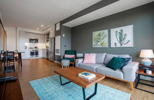 Arefth Apartment | Mod Kendall Square 1BR w/W/D, near Mass General Hospital